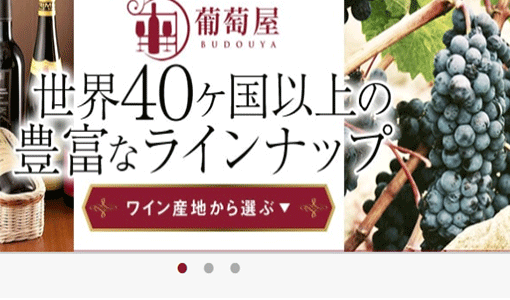 珍しいワインを多く取り扱う通販サイト「葡萄屋」の特徴